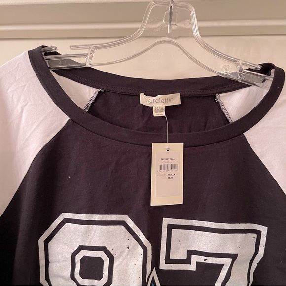 Societie+ Bettina Baseball Tee Size 14/16 (SP04.5) - Picture 7 of 8